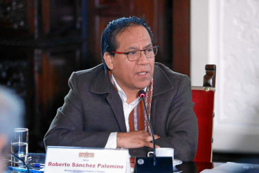 Roberto Sánchez Palomino, ministro de Comercio Exterior y Turismo de Perú.