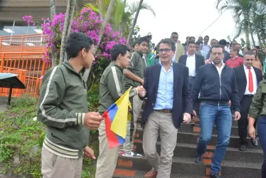 Mineducación inaugura obras en el colegio Jaime Duque de Villamaría