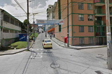 Sector del accidente.  Foto google maps.