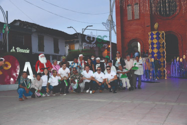 Grupo Solidaridad, que hace posible cada año la Navidad para habitantes de la calle de Anserma y para otras personas vulnerables.