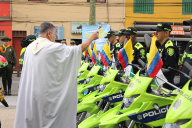 Con la entrega de las motos se crearán siete cuadrantes más.