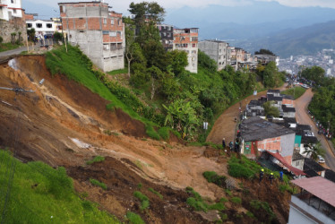 deslizamiento barrio Centenario