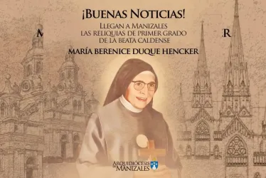 María Berenice Duque fue beatificada el 29 de octubre del año pasado en la Catedral Metropolitana de Medellín.