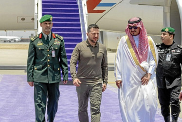 FOTO | EFE  | LA PATRIA El presidente ucraniano, Volodímir Zelenski, se dirigió de manera velada a Siria, uno de los cinco países que votaron en contra de la resolución de condena a la invasión de Ucrania.