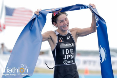 La japonesa Juri Ide es una de las figuras que se verán el domingo en la Copa Continental de Triatlón en Chinchiná.