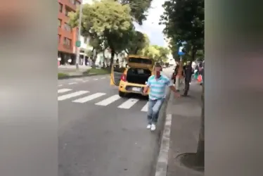 Taxista agrede con un martillo a peatón en Manizales 