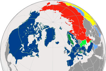 Mapa de la OTAN y su entorno