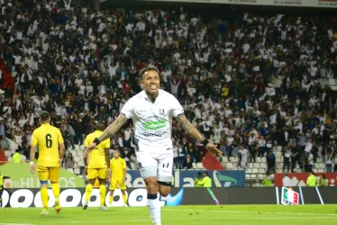 Dayro Moreno marcó el único gol del partido. 