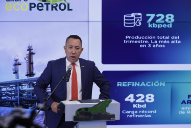 “Los resultados siguen mostrando la gran capacidad de generación de riqueza que tiene el grupo Ecoeptrol y todas sus filiales”, expresó Ricardo Roa, gerente de la estatal petrolera.
