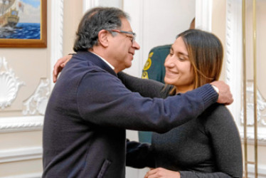 Gustavo Petro posesionó ayer a Laura Sarabia como nueva directora del DPS.