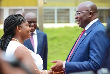 Francia Márquez y Mahamudu Bawumia.