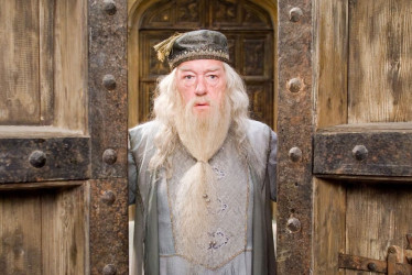 Michael Gambon como Dumbledore en 'Harry Potter y la Orden del Fénix' 