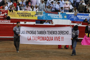 En la pasada temporada taurina de Manizales el público se hizo sentir ante las propuestas de acabar con la tauromaquia.