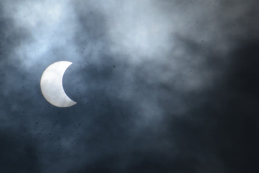 Eclipse anular de Sol en Manizales