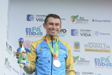 El caldense Dídier Chaparro quedó a un minuto y 25 segundos del oro en Chipre.