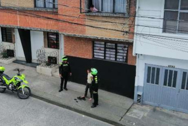 La llegada de la Policía