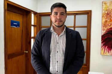 Cristian Mateo Loaiza Alfonso, nuevo gerente de la Empresa de Obras Sanitarias de Caldas (Empocaldas).