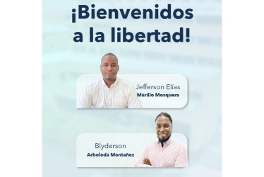 El registrador delegado del Chocó, Jefferson Murillo, estaba secuestrado junto al coordinador del Sena Blyderson Arboleda. Ambos fueron dejados en libertad este martes.