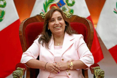 Foto | LA PATRIA  Dina Boluarte, presidenta de Perú.