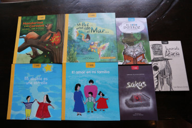 Son nueve libros de autores regionales. De ellos, cinco son de Manizales. 