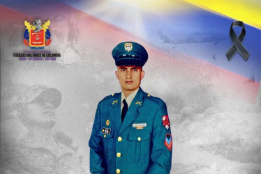 Foto |Ejército Nacional | LAPATRIA ​​​​​​​La víctima fue el cabo primero Luis Felipe Ramírez Perdomo.