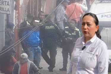 La secretaría del Interior de Manizales, Paula Andrea Sánchez, se refirió a la captura de dos hombres involucrados en un hurto en la Plaza de Bolívar.