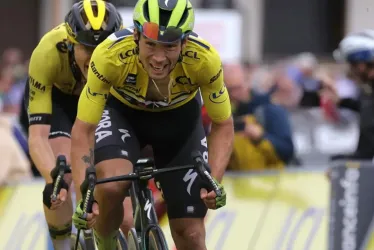 Primoz Roglic, ciclista esloveno.