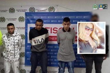 Los tres condenados por el asesinato de la empresaria Lina Marcela Parra Osorio.