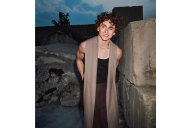 El actor Timothée Chalamet.