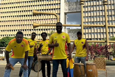 Herencia de Timbiquí, agrupación musical del Pacífico colombiano.