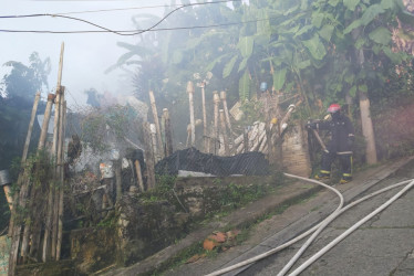 Ahora controlan el incendio.