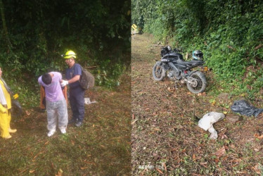 El accidente ocurrió en el sector de El Pintado. 