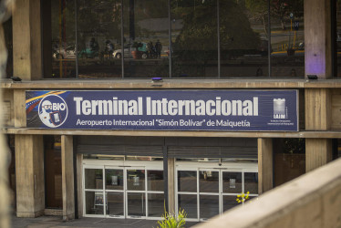 Terminal Internacional del Aeropuerto Simón Bolívar este viernes en Vargas (Venezuela)