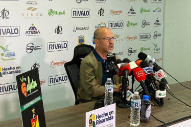 Álvaro López, presidente del Deportivo Pereira.