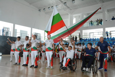 El acto de presentación se llevó a cabo en el Coliseo Menor de Manizales.