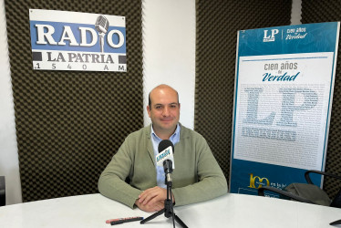 Jonathan Ballesteros, director de la Oficina de Internacionalización de la Alcaldía de Manizales. 