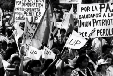 Unión Patriótica nació en 1985 como parte de un intento de acuerdo de paz