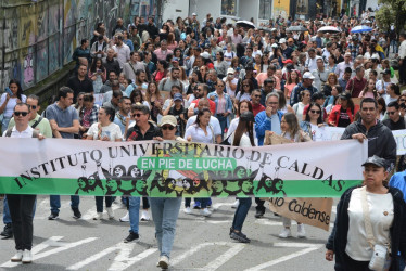 En lo corrido del año el sector educativo ha manifestado en contra y a favor del nuevo sistema de salud. 