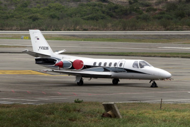 Foto / EFE / LA PATRIA La aeronave, al parecer, se dirigia hacia San Antonio del Táchira. 