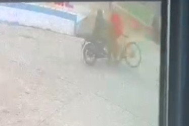 Momento del impacto.