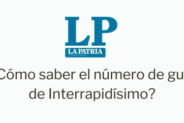 ¿Cómo rastreo una guía de Interrapidísimo?