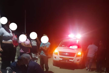 Los tres lesionados tienen edades de 38, 24 y 19 años.