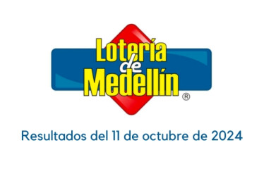 Lotería de Medellin 11 octubre 2024