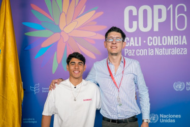 Ángel Barajas, referente juvenil y medallista olímpico, es el embajador del Ministerio de Educación para buscar que ocho millones de niños y niñas accedan a las escuelas públicas.