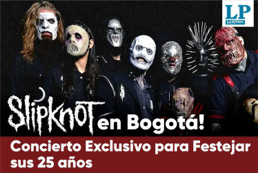 La próxima presentación de Slipknot en Bogotá promete ser una experiencia memorable para los asistentes