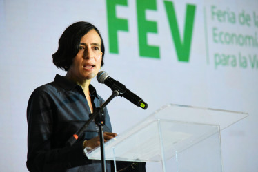 Susana Muhamad, ministra de Ambiente de Colombia.