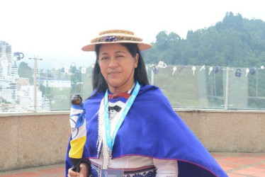 Mercedes Tunubalá, gobernadora del Resguardo Indígena Misak Guambía, participa en Manizales en el en el III Congreso Internacional de Administración Pública CIAP 2024