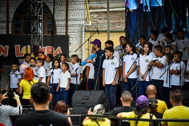 Así se vivió el concierto en Quinchía (Risaralda). 