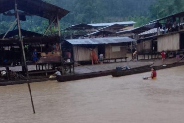 El 80% del territorio chocoano está en situación crítica por las lluvias.