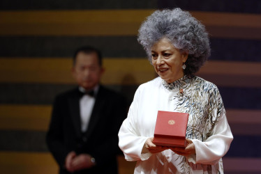 Doris Salcedo recibió el Praemium Imperiale de Japón 2024